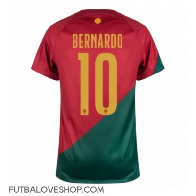Dres Portugalsko Bernardo Silva #10 Domáci MS 2022 Krátky Rukáv
